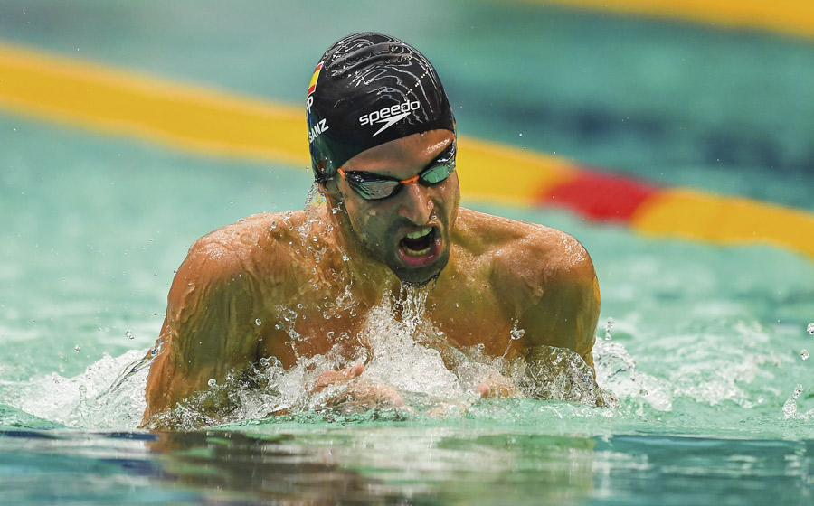 Borja Sanz, un fuera de serie de la natación