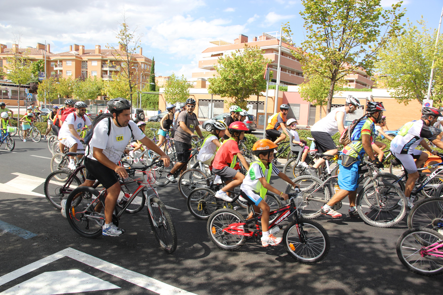 Boadilla del Monte celebra el Día de la bicicleta en familia