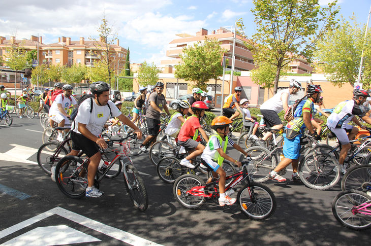 Boadilla del Monte celebra el Día de la bicicleta en familia